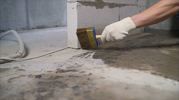 Crawl space vapor barrier installation in Morris, IL